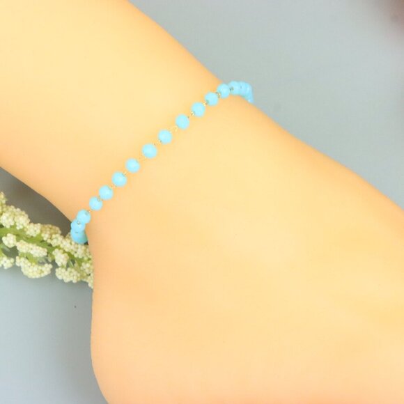 Handmade Anklet – A Stylish Choice for Women, Thoughtful Gift Idea, EVCH1196 - Picture 5 of 10